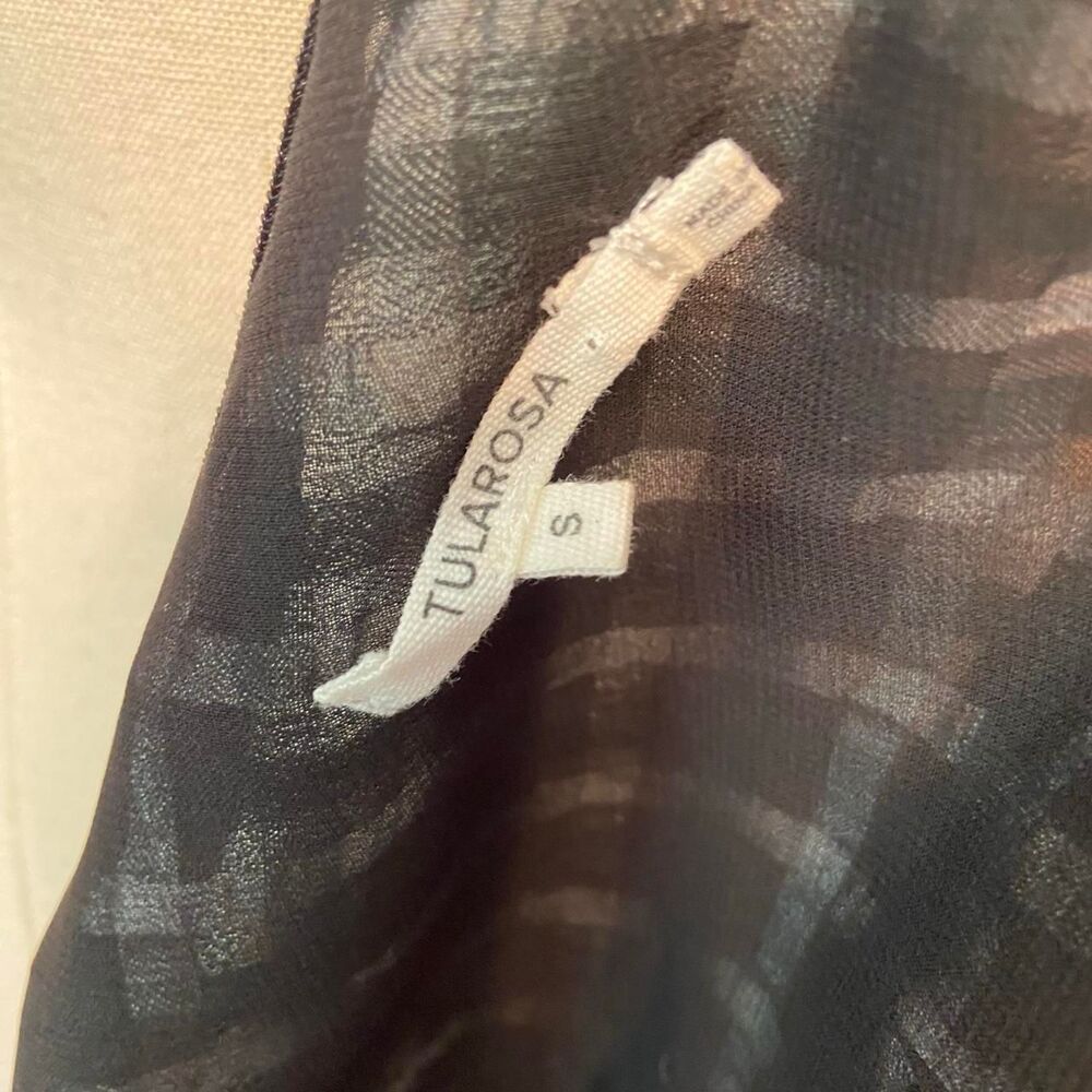 Tularosa Skylar plaid one shoulder mini dress - Picture 7 of 8